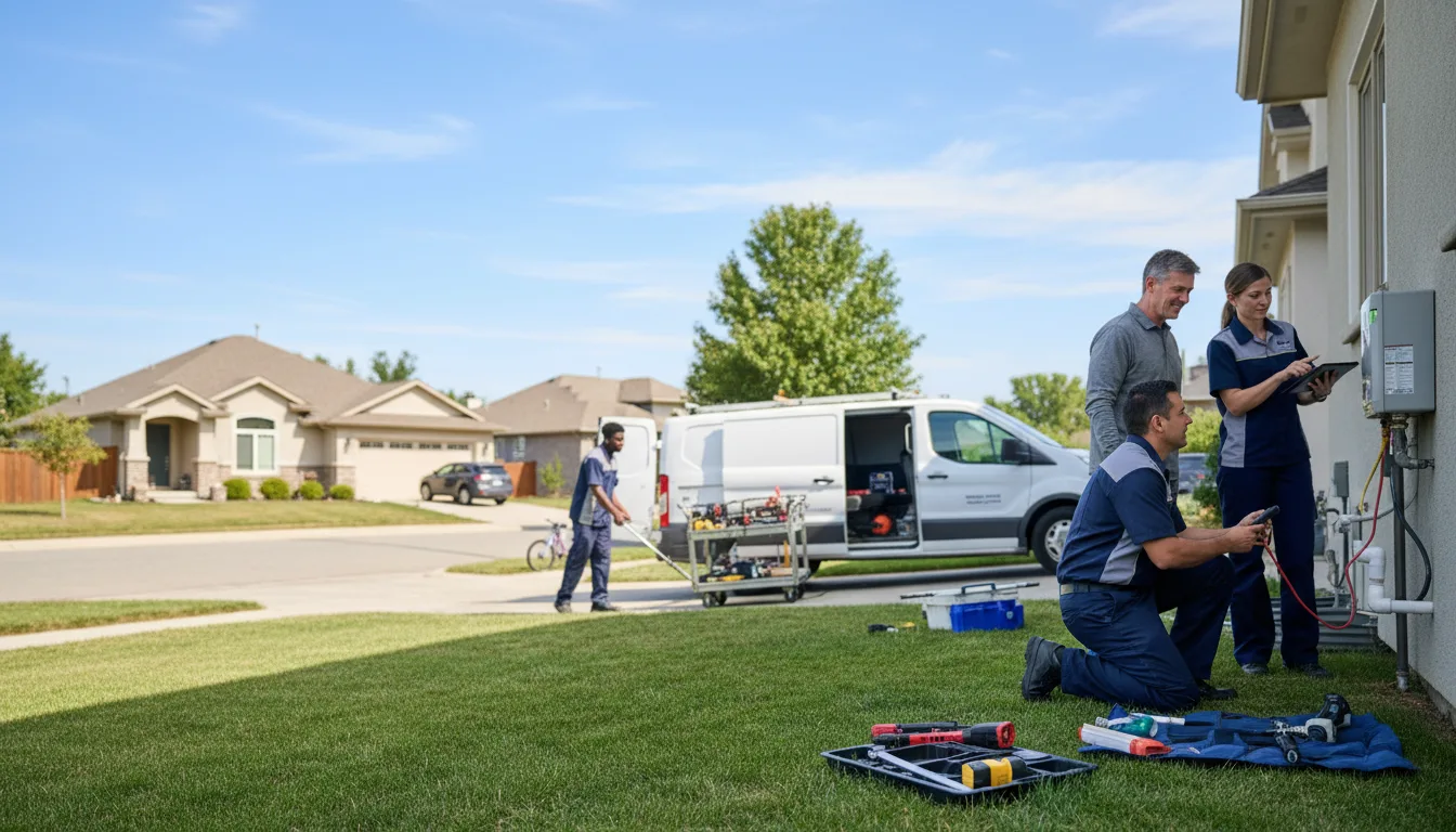 Tankless water heater service in Culbertson, NE